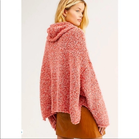 NWT Free People Bff Red Lotus sweater XS, Med, Lg - Picture 3 of 15